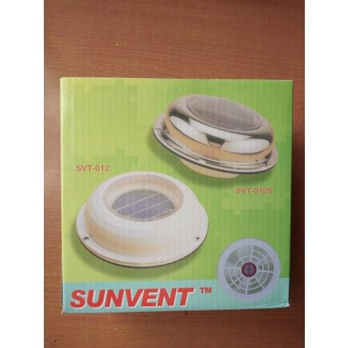 RV Solar Ventilation Fan Skylight RV Accessories Modified Camper Solar Ventilation Fan