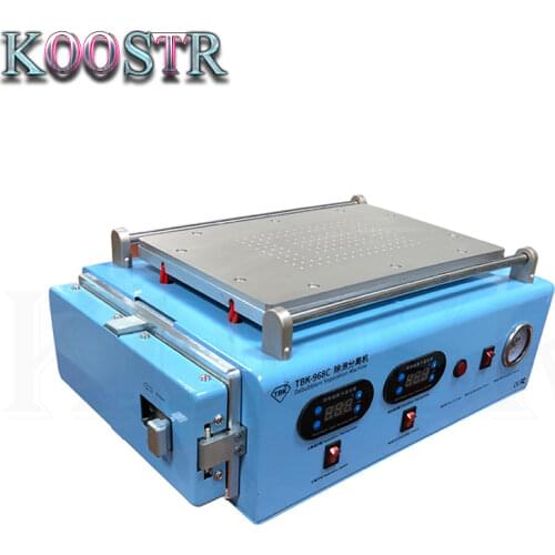 TBK-968C Built-in Compressor Vacuum Pump Bubble Separator LCD Screen OCA Autoclave Bubble Remove Machine For ipad Curved Screen