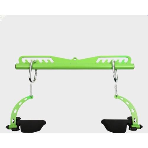Gym Fitness Rowing T-Bar Bicep Triceps Back Blaster Handle Press Down Hand Grips Pull Down V-Bar Pulley Cable Machine Attachment