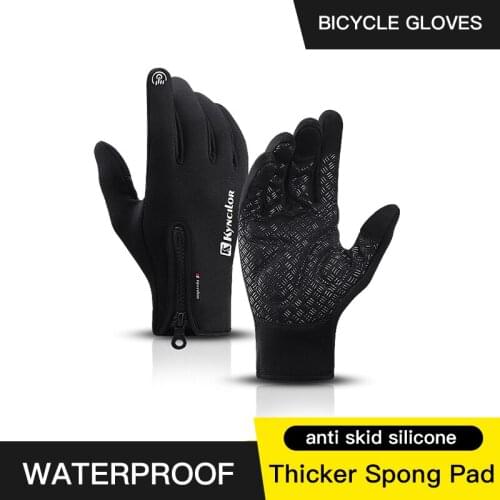 Bike Accessories Full Finger CyclingGloves Sponge Shockproof MTB Road Bicycle Gloves Men Women Sports Bicicleta Equipment