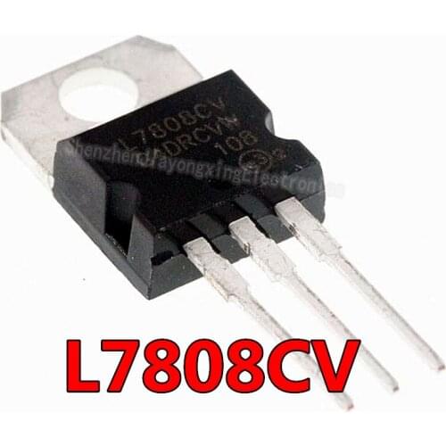 10PCS L7808CV TO220 L7808 TO-220 7808 LM7808 MC7808 new and original IC