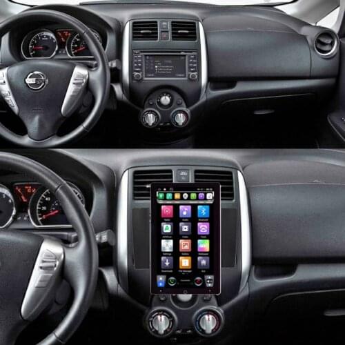 Electric Rotating Big Screen Android 9.0 Multimedia For Nissan Versa 2017 GPS Navigation Car Stereo Radio Video Head Unit