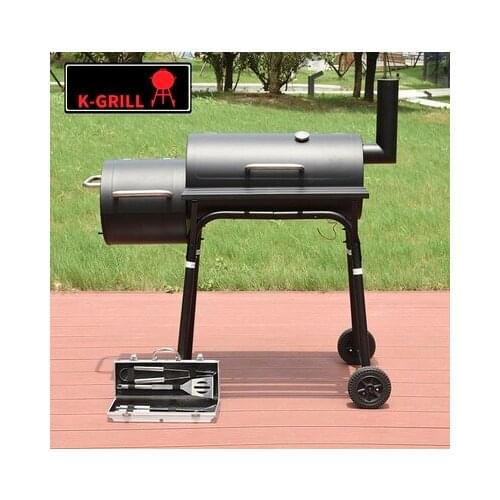 Hot Sale Outdoor BBQ Villa Courtyard BBQ Charcoal Household Large American Braised BBQ BBQ for 5 People