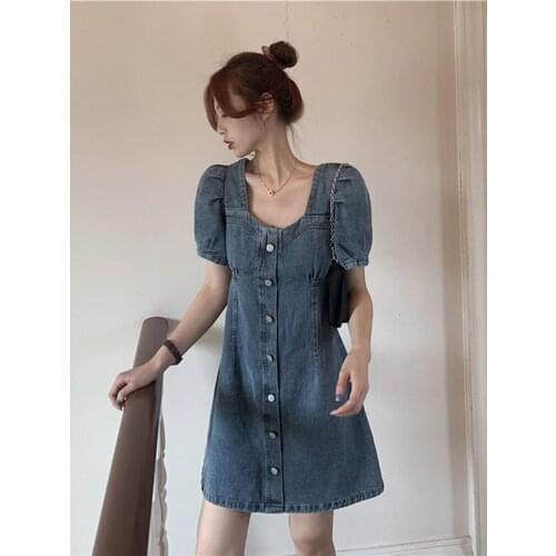 Модные джинсовые платья Jasminelily China At AliExpress