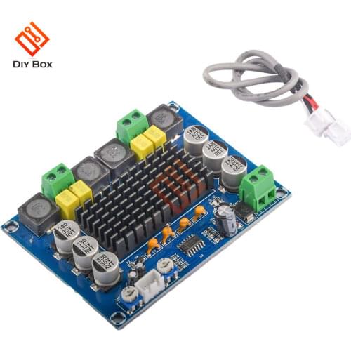 DIY kit TPA3116D2 XH-M543 High Power Digital Audio Amplifier Board module Dual-channel Stereo 2*120W Amplificador 12V-24V
