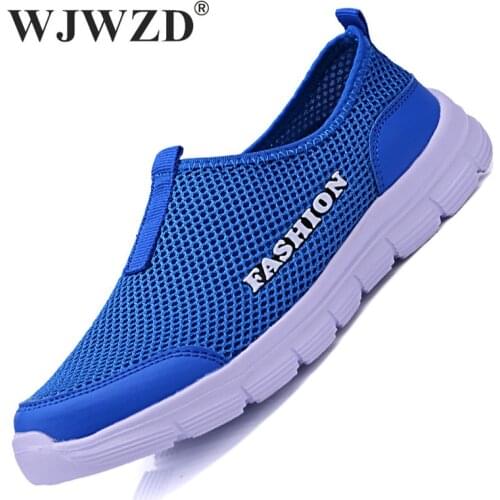Summer Breathable Mesh Men Shoes Unisex Lightweight Sneakers Men Fashion Casual Shoes For Couple Brand Designer Mens Loafers