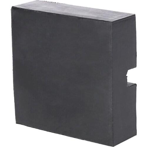 Square Universal Slotted Frame Rail Floor Jack Guard Pad Adapter Vehicle Repair