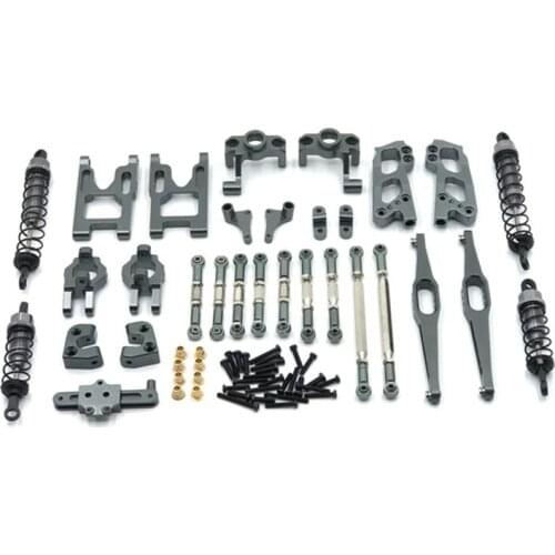 Metal Upgrade Parts Kit Shock Absorber for WLtoys 12428 12423 12427 Feiyue FY03 FY-03 1/12 RC Car Spare Accessories