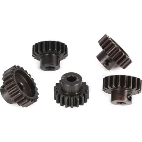 SURPASS HOBBY 5Pcs M1 5mm 18T 19T 20T 21T 22T Metal Pinion Motor Gear Combo Set for 1/8 RC Car Truck Brushed Brushless Motor