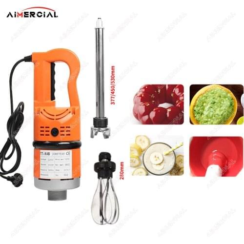 K4B Portable hand mixer blender electric commmercial stirring food mixing rod bar machine