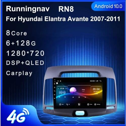 Runningnav For Hyundai Elantra Avante 2007-2011 Android Car Radio Multimedia Video Player Navigation GPS