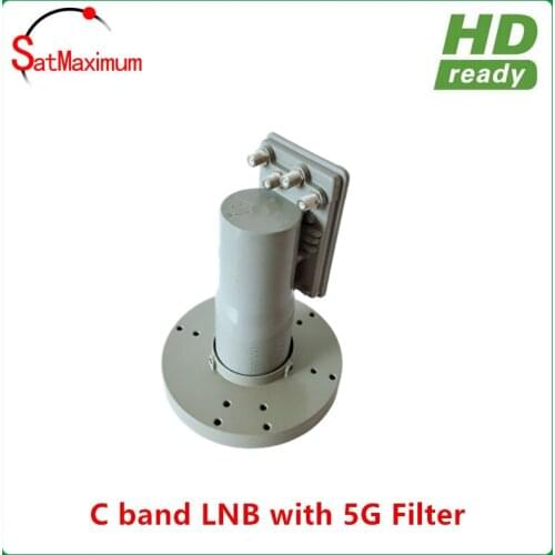 High Gain C band LNB with 5G filter Quad output for C-band satellite dish