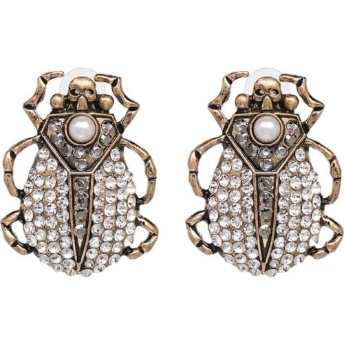 2019 Ethnic Animal Shaped crystal Earrings For Girls Charm statement Earrings for Women wedding vintage party Jewelry