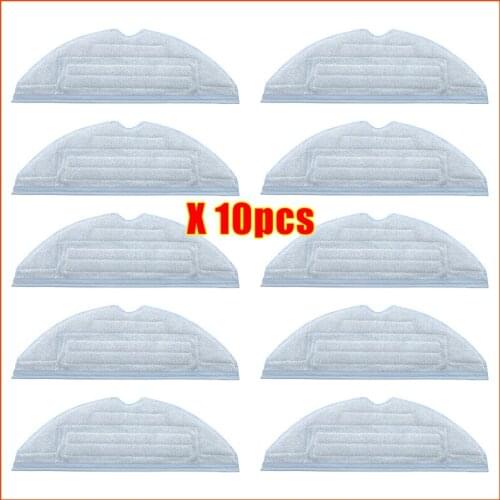 High Quality Mop Cloths Rag For Xiaomi Roborock T7 T7S T7Splus S7 Vacuum Cleaner Sweeper Mopping Accessories Spare Parts Kits