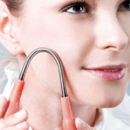 Face Hair Removal Device / Pull Faces Delicate Beauty Micro Spring Female Epilator Depilation Shaving Hair Remover