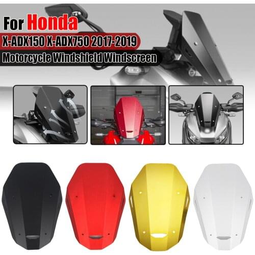Motorcycle Windshield For Honda XADV750 XADV150 X ADV 150 750 2017 2018 2019 Windscreen Wind Shield Screen Deflactor Protector