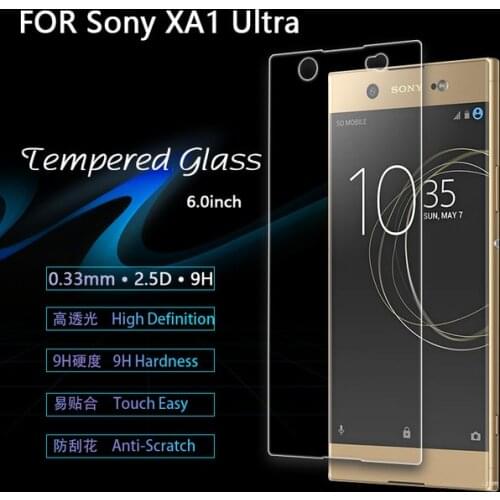 For Sony Xperia XA1 Ultra Tempered Glass 9H High Quality Protective Film Explosion-proof Screen Protector For Sony XA1 Ultra