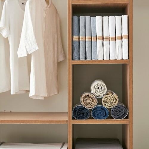 10Pcs/Set Plastic Clothes Storage Board Clothes T-shirt Folder Clothes Storage Organizer Frosted Foldable Board home storage
