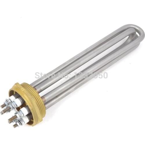 3U Shaped 10mm Bar Dia Electric Heating Water Heater Element 380V 6000W