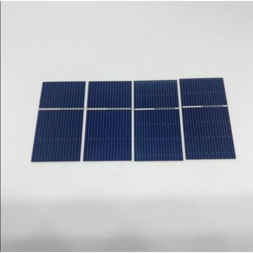 ALLMEJORES 0.23W Polycrystalline solar cell 0.5V 50pcs/Lot diy solar panel battery charger Freeshipping