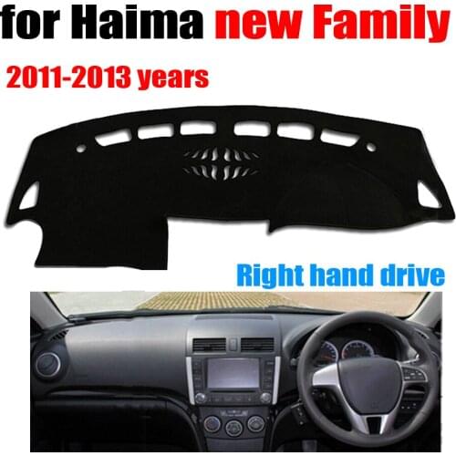 Car dashboard covers for Haima new Family 2011-2013 years Right hand drive dashmat pad dash cover auto dashboard accessories