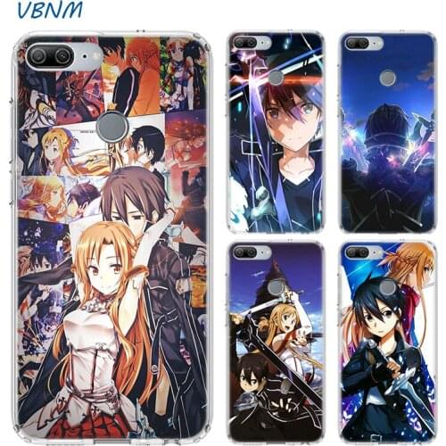 Sword Art Online SAO Anime Case For Huawei Honor 30 30s Play4T 20 9X Pro 8X 10 lite 9A 8A 8C 8S 9 V30 Y5 Y6 Y7 Y9 2019 Cover