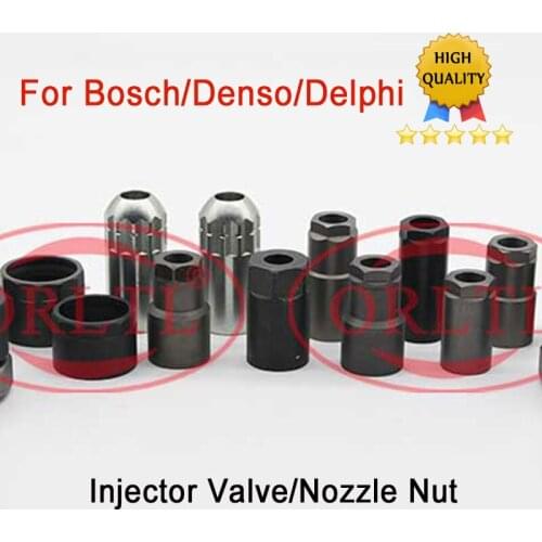 F00VC14012 F00RJ00637 auto diesel injector accessory nozzle nut set nozzle cap F00RJ00215 F00VC14010 F00RJ00845 for Bosh