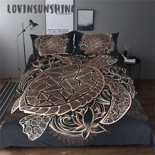 LOVINSUNSHINE Comforter Bedding Sets Bed Linen Set Home Textile 3D Digital Printing Queen Duvet Cover Set Luxury AB#109