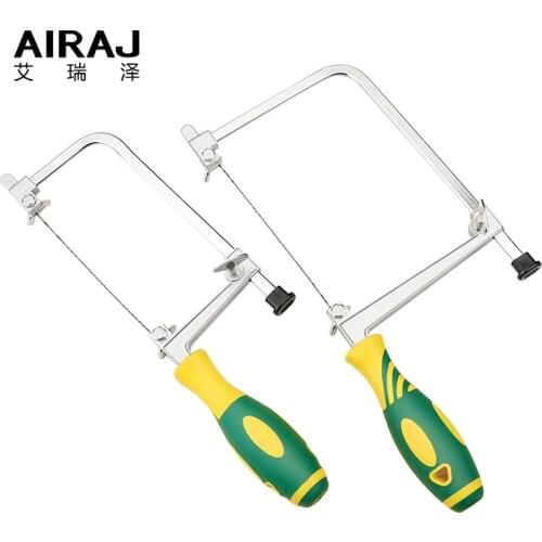 AIRAJ Multi-function U-shaped Saw Manual Woodworking Portable Household Pull Flower Waw Band Saw Blade