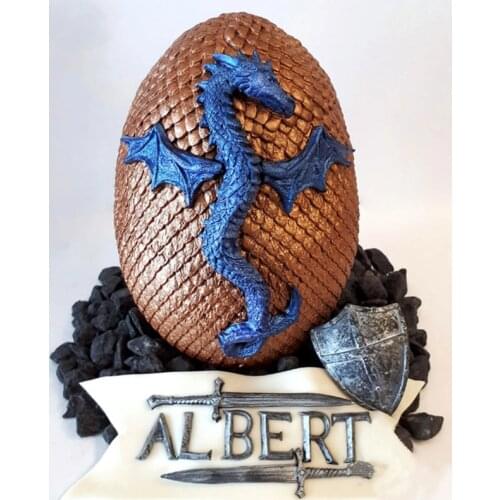 Fly Dragon/knight sword/Knight Shield Mold Silicone Mold DIY Cake Decoration Tool Sugarcraft Gumpaste Chocolate Shape Baking