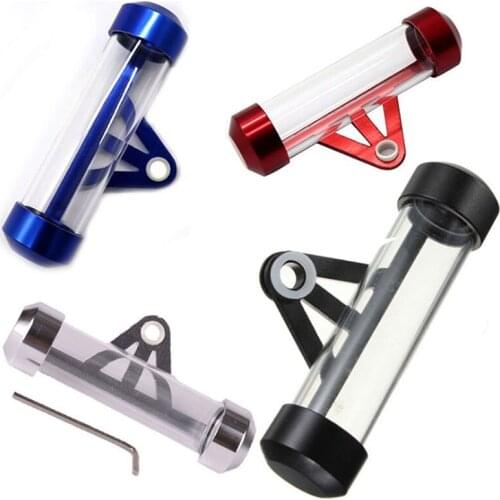 Latest Motorcycle Tube Tax Disc Cylindrical Holder Frame with screwdriver Waterproof Real Motorcycle Accessories Hot