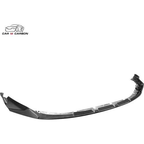 New published product carbon fiber front bumper diffuser for M3 G80 M4 G82 MP style front lip splitter