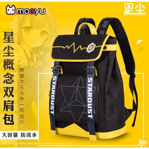 New Anime Backpack School Shoulder Bag star Dust Student Laptop Travel Hiking Camping Rucksack Fashion Teenager Cosplay Knapsack