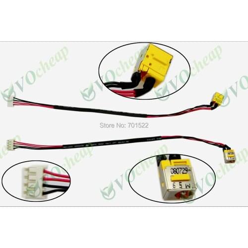 New Laptop notebook DC power jack for Acer Aspire 8920 8930 8930G Charge Port Socket Harness Connector with cable - PJ122