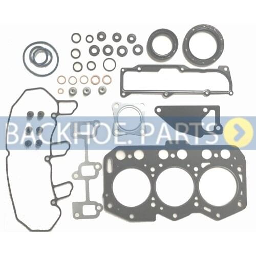 Engine Full Gasket Kit for Yanmar 3TNV76 3D76E Generator Tractor