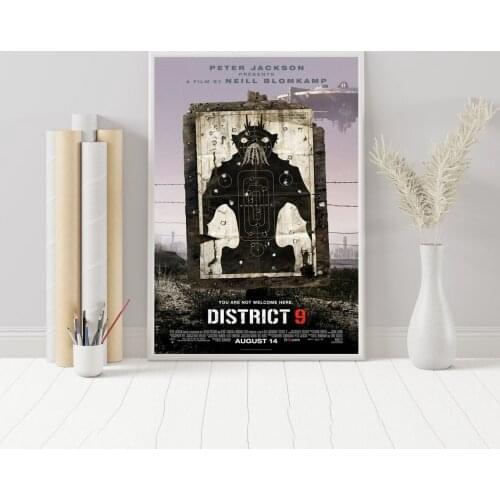 District 9 Movie Poster Wall Painting Home Decoration ( No Frame )