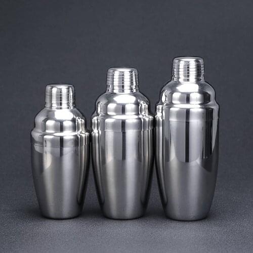 250/350/550ml Stainless Steel Cocktail Boston Bar Shaker Bar Wine Bar Tool