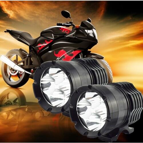 LED 40W Headlights motorcycle only high beam moto work head lamp 12V fog lights Motorbike Auxiliary Work Lights driving lights