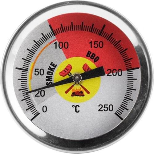 Oven Thermometer Baking Gauge Electric Exquisite 0 - 250 Degrees Celsius Metal Rust-proof Household Frying Thermometer