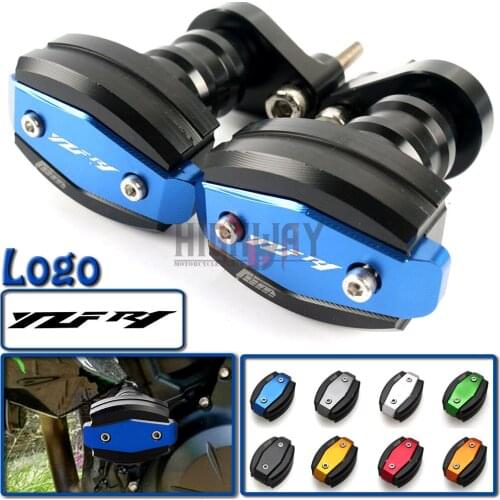 Motorcycle Crash Pad Protector CNC Engine Cover Frame Sliders Falling Protection For YAMAHA YZF R1 YZF-R1 2004-2008