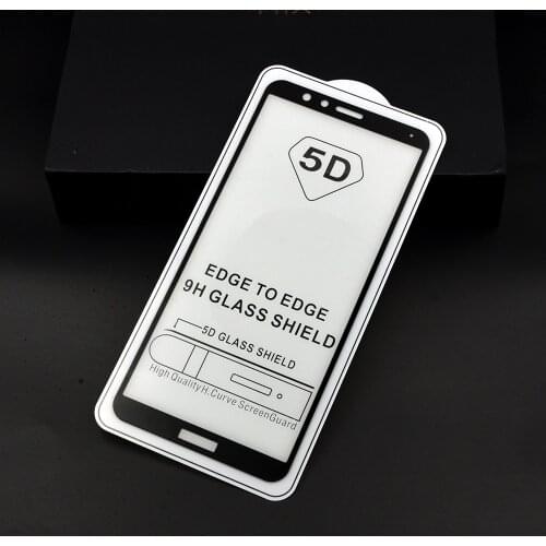 100pcs/lot 5D Full Cover Tempered Glass Screen Protector for MOTO G7 G6 One Z4 Z3 P40 P30 play plus power NOTE Force