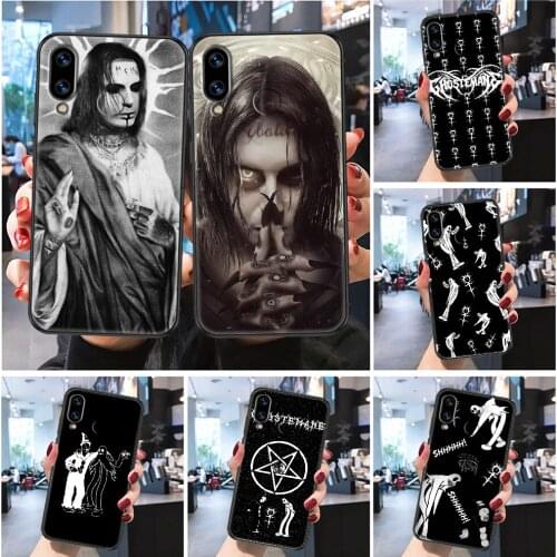 Ghostemane Mercury Retrograde Phone case For Huawei P Mate P10 P20 P30 P40 10 20 Smart Z Pro Lite 2019 Frosted black fashion