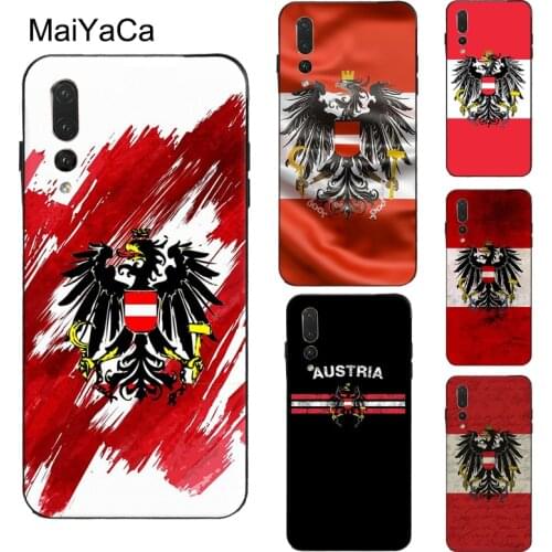 MaiYaCa Austria Flag Case For Huawei Honor 8X 9X 9 10 Lite 20 Pro 10i 7A Pro 7C 8A 8C 8S Y6 Y9 Y7 2019 Nova 5T
