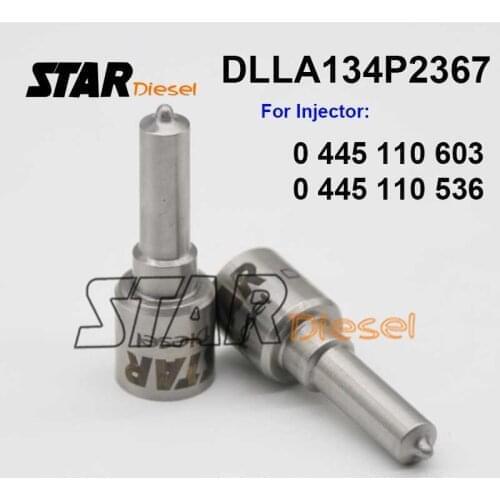 Common Rail Fuel Injector Nozzle 0433172267 Truck Nozzle DLLA 134 P 2367 (DLLA134P2367) for Injector 0 445 110 536 0 445 110 603