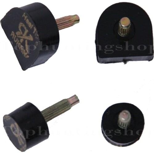 GUGULUZA 5 Pairs Tangible Stiletto High Heel Tips Taps Lifts Dowel Replacement 3 mm Pin