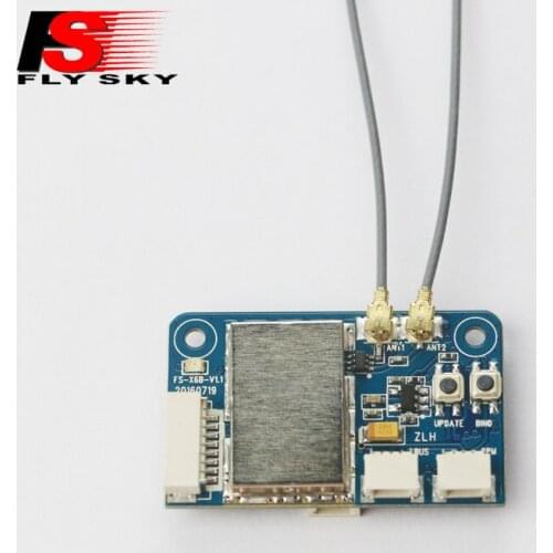 FATJAY FlySky FS-X6B 2.4G PPM i-BUS 6CH Mini Receiverfor Rc Quadcopter FS-i10 FS-i8 FS-i6 FS-i6s FS-i6x FS-i4 FS-i4x Transmitter