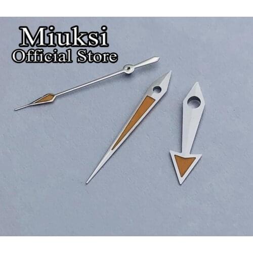 Miuksi luminous hands fit ETA 2836 2824 ,Miyota 8215 8205 821A, Mingzhu DG 2813 3804,Seagull ST1612 movement