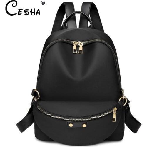 Fashion 2in1 Design Women Travel Backpack High Quality Durable Fabric Shopping Backpack Pretty Style Girls School Bag Backpack