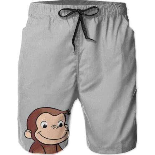 Male Shorts Beach R92 Breathable Quick Dry CoolCasual Curious Is A George