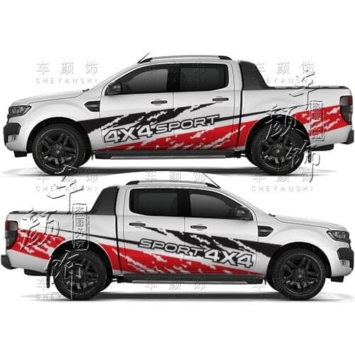 Car stickers FOR Ford Ranger Raptor F150 body exterior personalized custom sports fashion decals modified pickup truck stickers